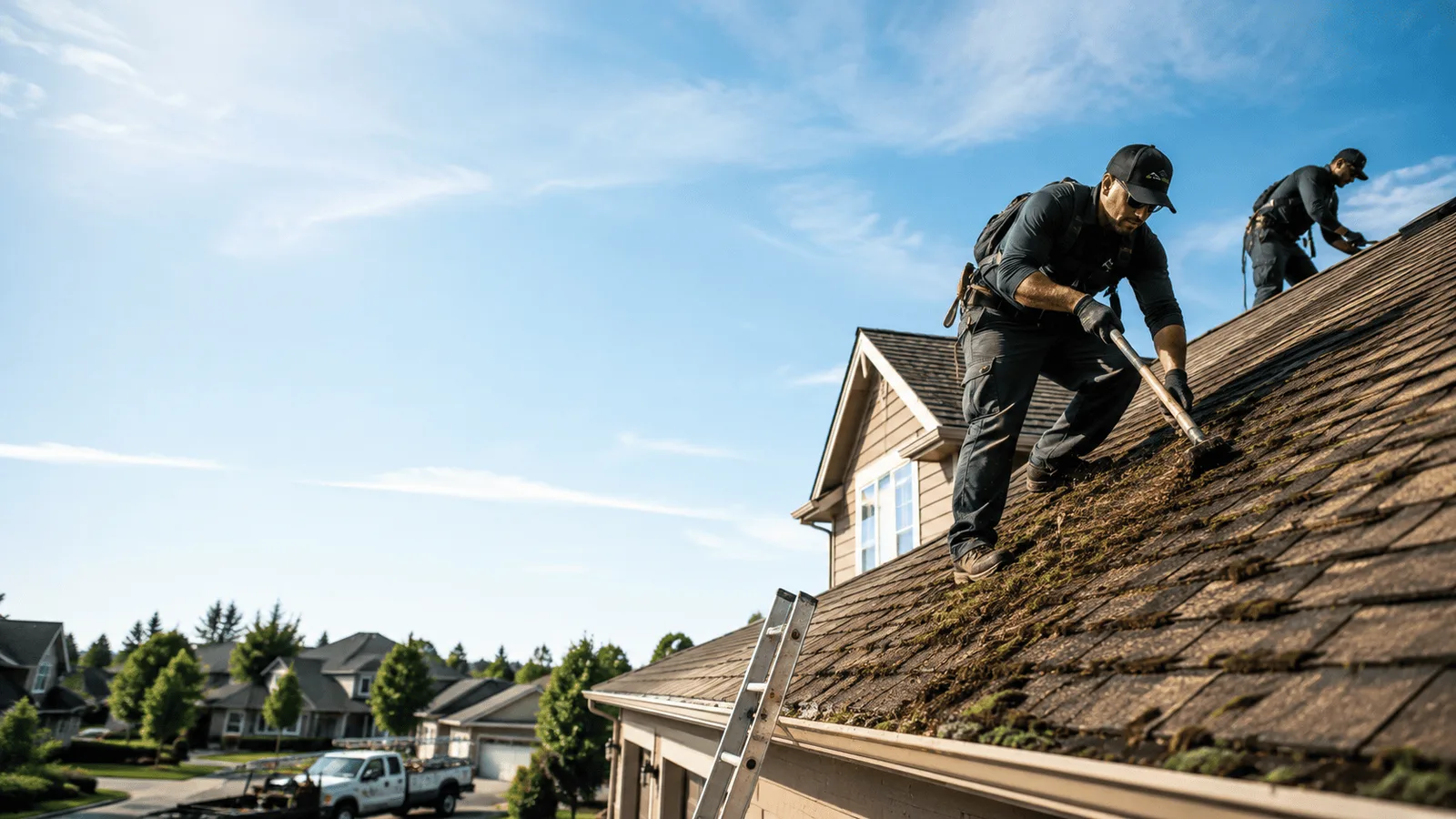 Roof Moss Removal in Cleveland, SC near me